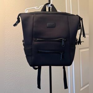 Dagne Dover Indi Neoprene Black Backpack